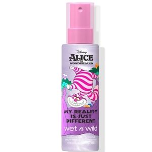 New wet n wild x Alice in wonderland shimmer setting spray